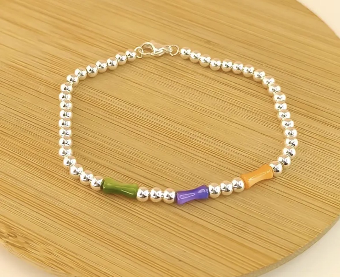 Pulsera tricolor
